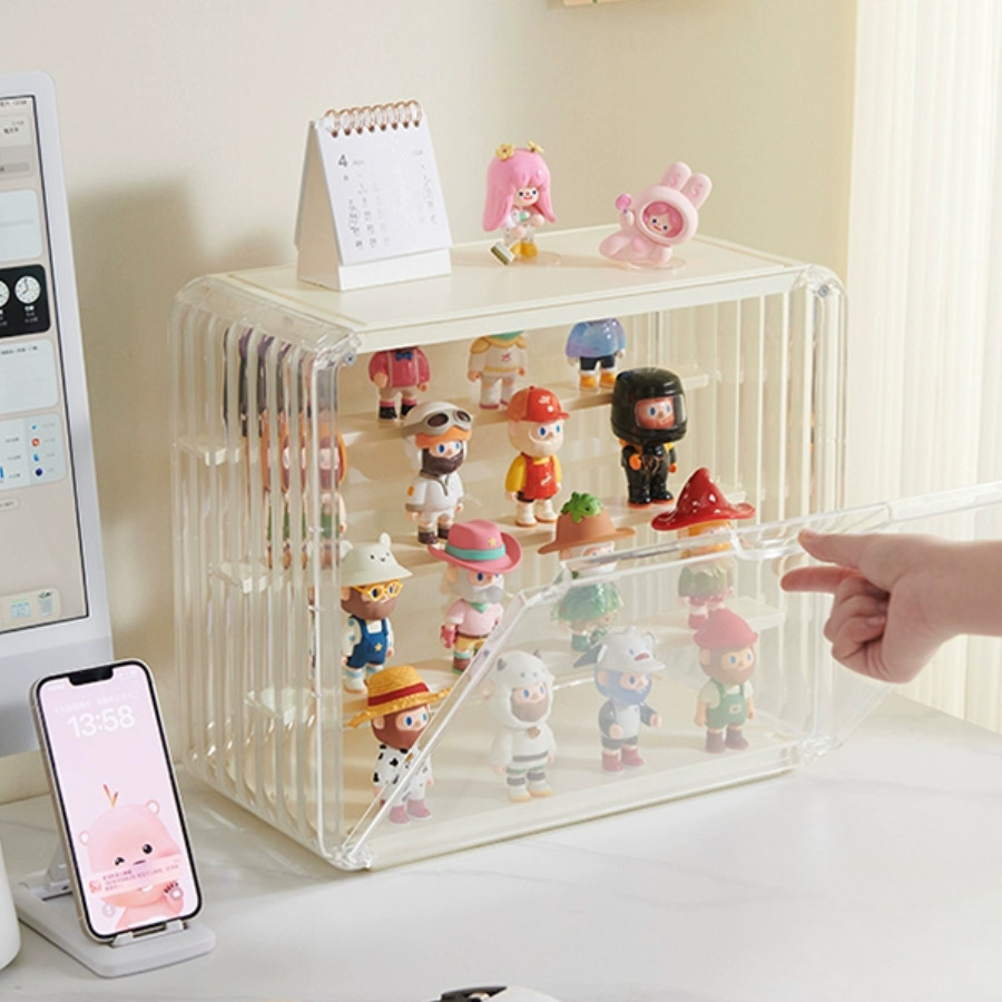 Tủ Nhựa Trong Suốt Trưng Bày Mô Hình Lego, Hộp Trong Suốt trưng Bày búp bê Labubu Đồ trang trí