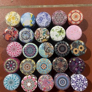 Combo 2 hộp Nến Thơm Tinh Dầu Thiên Nhiên Phong Cách Hoa Khô Thảo Mộc ( mix màu) Decor Dầu Thơm
