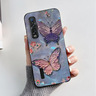 Dành Cho Oppo Find X2 Pro CPH2025 Find X2 CPH2023 Ốp Lưng Silicon Mềm Thời Trang Phi Hành Gia Họa Tiết Cao Su Cho Oppo findX2 Pro Vỏ Điện Thoại