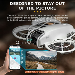 Dành cho thanh bảo vệ kim loại chống va chạm DJI NEO gimbal phụ kiện nhẹ