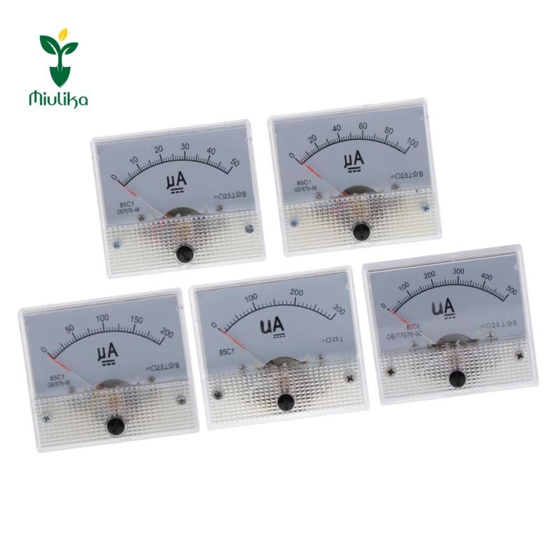 Mạch Ampe kế bảng điều khiển tương tự hình chữ nhật DC hoặc các thiết bị đo lường khác Ampe kế, 0 đến 0