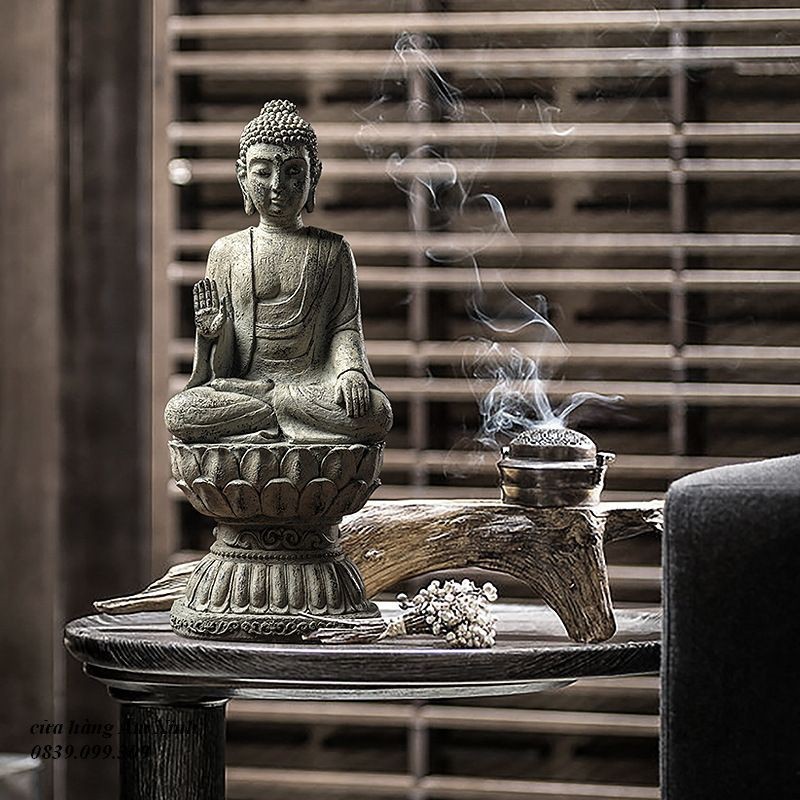 Tượng Phật Phong Thủy trang trí trong nhà, ngoài vườn