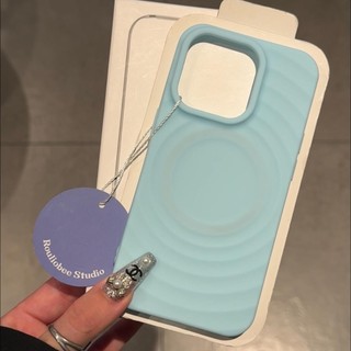 Ốp điện thoại silicon sóng thấm hút từ tính màu trơn sang trọng cho iPhone16 15 14 13 12 11 Pro MAX IXS MAX XR XS Bảo vệ camera chống sốc Ốp lưng mềm