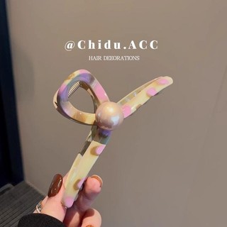 Kẹp ngọc trai cà vạt bán chạy 2024 Phong cách mới Nhiễm trùng cao cấp lớn