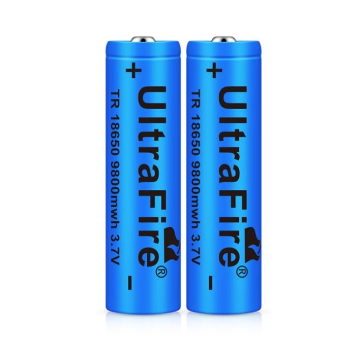02 Pin Sạc 18650 Màu Vàng Li-Ion 3.7v UltraFire dung lượng cao-9800mah ...