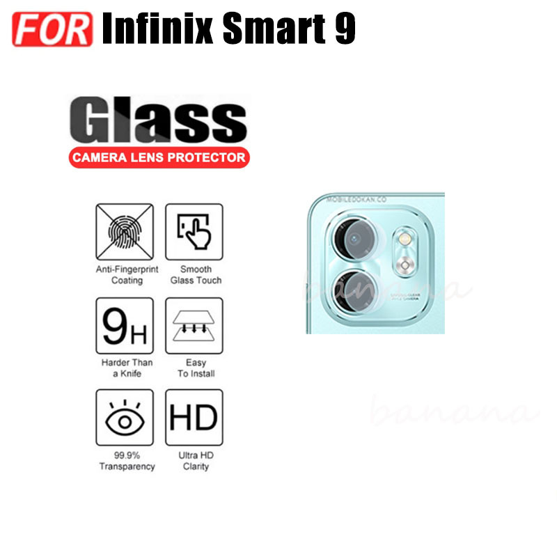 Infinix Smart 9 Kính cường lực tia sáng xanh cho Infinix Smart 8 8HD Smart 8 Plus 8 Pro Bảo vệ màn hình + Phim ống kính máy ảnh + Phim mặt sau