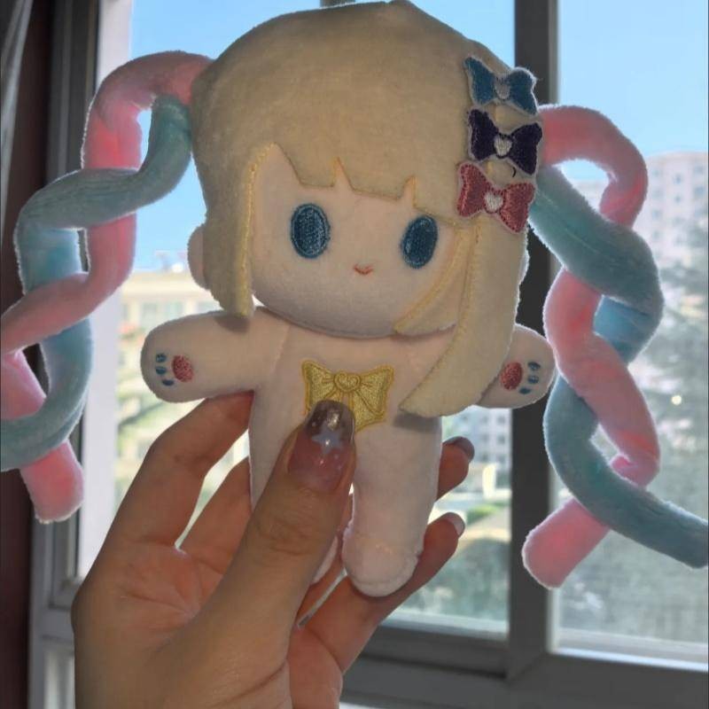 Needy Streamer Overload Ame-chan / OMGkawaiiAngel-chan [K-Angel] (Chao Tian-chan Tang Tang Rain) Đồ chơi búp bê sang trọng 10cm dễ thương