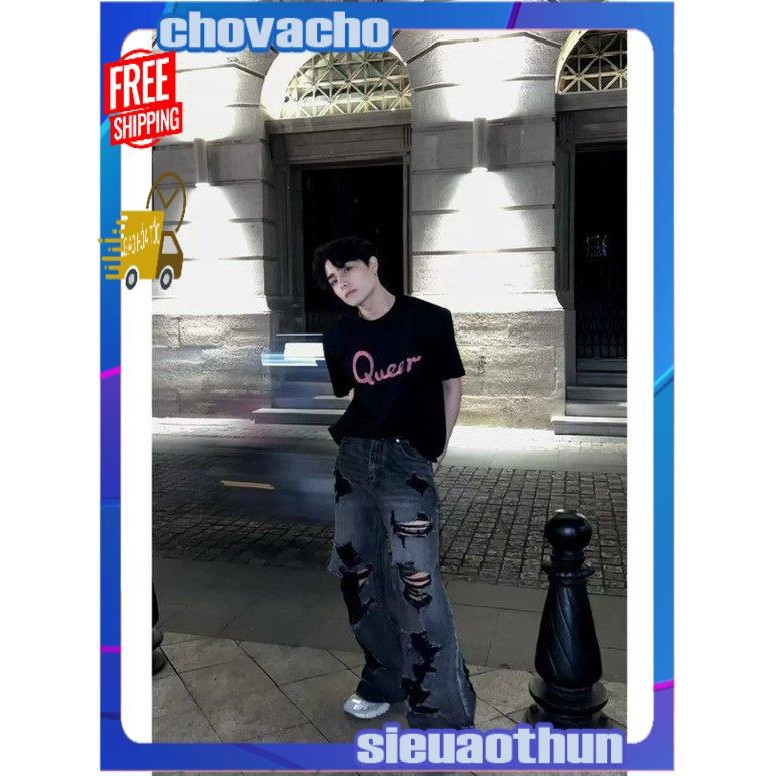 Áo thun Stee Cổ tròn TICI QUEER ICVCVNI Unisex