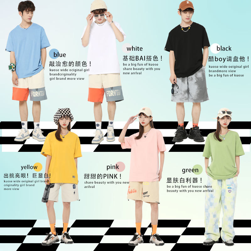Áo thun cỡ lớn cotton in Hatsune Miku Cinnamon Dog dáng rộng cổ tròn mùa hè, phù hợp cho nam nữ, cặp đôi mặc