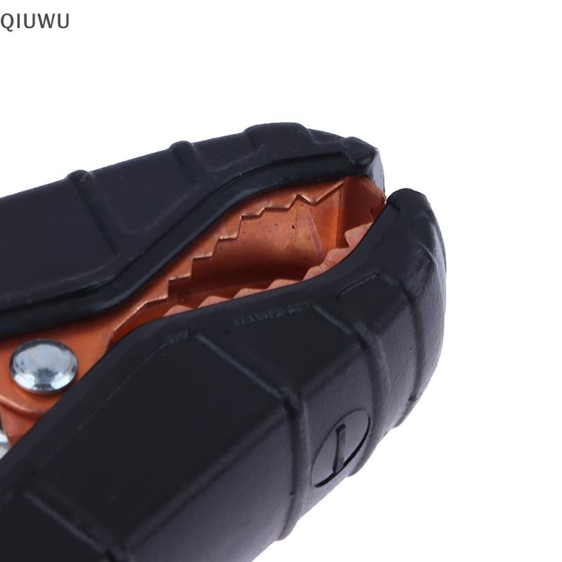 Qiuwu 2 CÁI 100 / 200 / 300 / 500A Kẹp cá sấu bằng đồng hạng nặng Thiết bị đầu cuối Kẹp cá sấu điện Đầu nối thử nghiệm cho cáp nhảy Tăng cường.