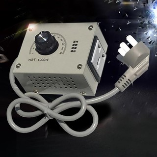 Huxuan AC 220V 18A 4000W Thyristor Bộ điều chỉnh công suất Động cơ Bộ điều chỉnh tốc độ quạt Bộ điều chỉnh tốc độ Bộ điều chỉnh điện áp Bộ điều chỉnh nhiệt RFT