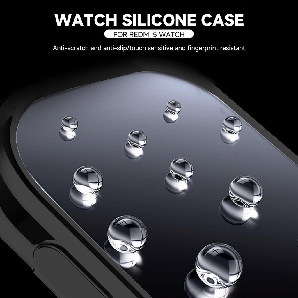 Ốp lưng TPU cho Redmi Watch 5 Active / 5 Lite bảo vệ màn hình ốp lưng phụ kiện đồng hồ