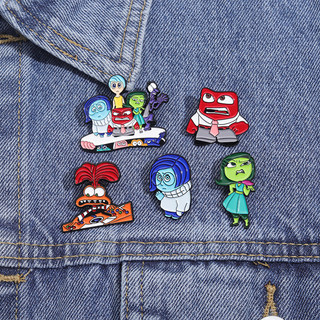 Inside Out Anime Men Trâm Ba Lô Thời Trang Quần Áo Phụ Kiện Quà Tặng Cho Bạn Bè