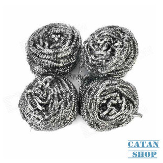 Bịch Cước Chà Xoong Nồi Inox Không Gỉ Siêu Bền Làm Sạch Vết Cháy, Dầu Mỡ Cứng Đầu Dễ Dàng