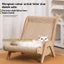 Sisal Cat Scratch Board Ghế Sofa Concubine Võng Chống Mài Mòn Con Người Thú Cưng Mèo Vuốt Chia Sẻ Không Thể Rơi Đồ Chơi Tích Hợp