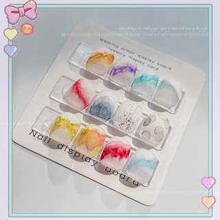 [beautifulhome] 24 Màu Sắc Sắc Tố Móng Tay Chắc Chắn Aurora Pearl Nail Art Bảng Màu Nước Vẽ Kim Loại Chrome Chameleon Nail SetGradie [beauty]
