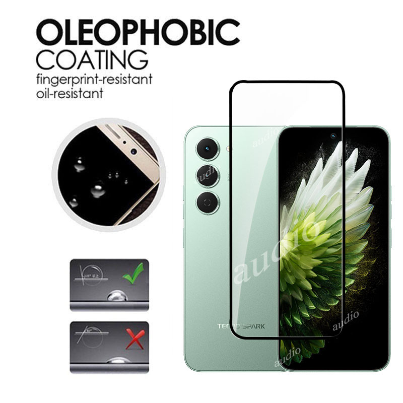 TECNO Spark 40 Pro 4G 3 Chiếc Kính Cường Lực Cho Tecno Spark 40 Pro 40Pro 4G Bảo Vệ Màn Hình Điện Thoại Vỏ Kính Bảo Vệ Phim Cho TECNO SPARK 40 Spark40 Pro 4G 9H HD Chống Trầy Xước