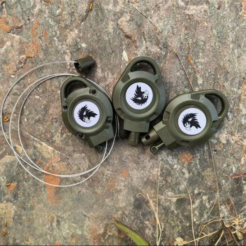 Móc Khóa UMITY, Dây Thép PE Cài Đặt Nhanh Kẹp Bẫy, Bền Có Thể Thu Vào Dễ Dàng Kéo Khóa Bắt Gà Và Vịt