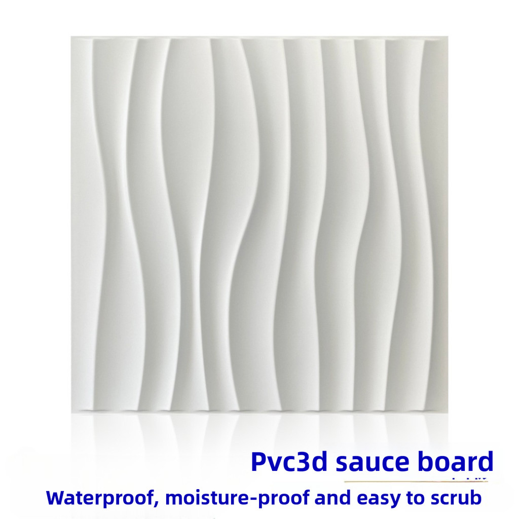 3D Ba Chiều PVC Tường Chống Thấm Nước Chống Ẩm Trang Trí Tường Nền Dán Tường Ba Chiều