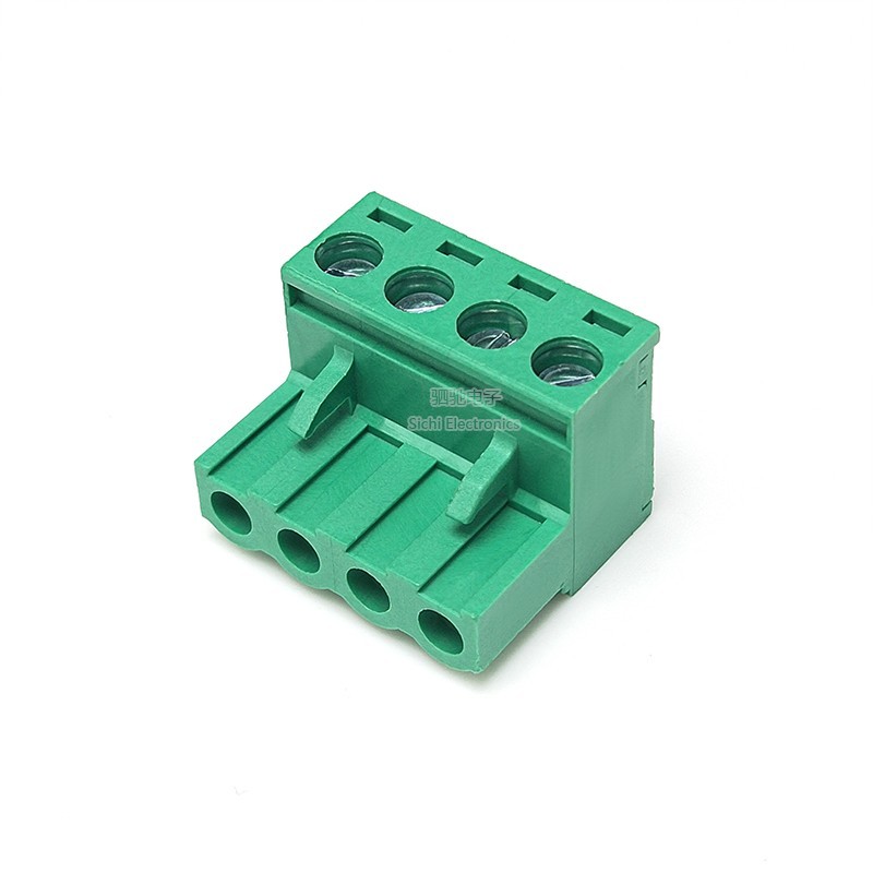 2EDG5.08MM Phích Cắm / Vỏ Nhựa Loại Cắm PCB Thiết Bị Đầu Cuối Thân Thiện Với Môi Trường Không Hàn Mông 2-12P Nhiều Thông Số Kỹ Thuật