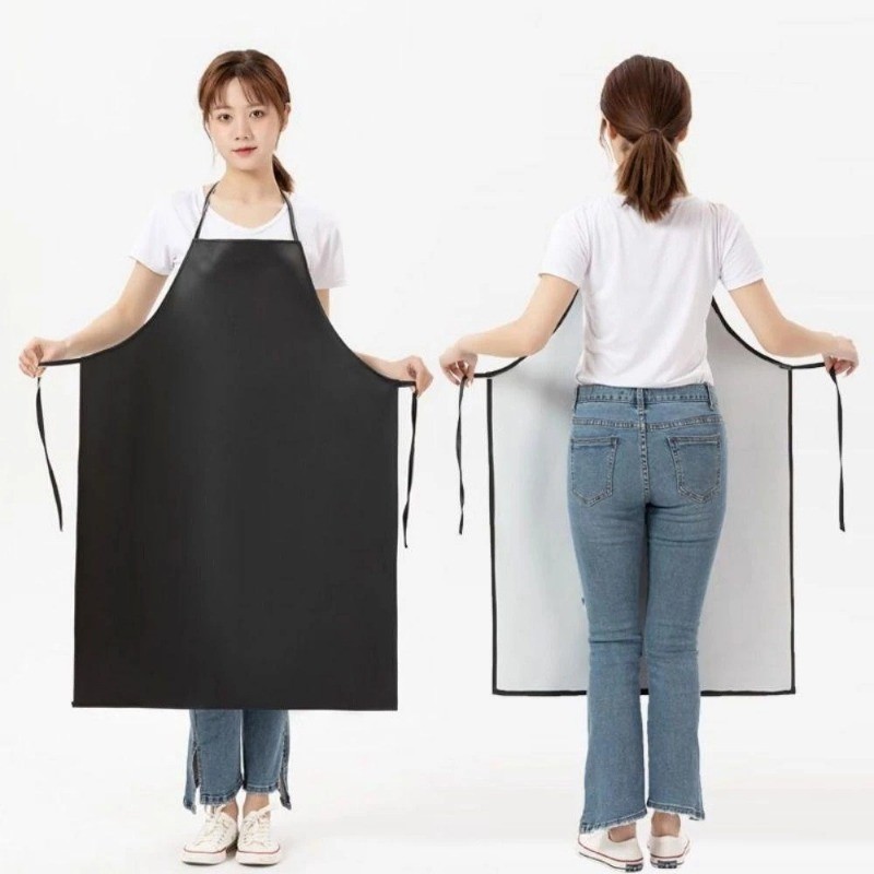 Tạp dề chống thấm nước và chống dầu dành cho nam và nữ Nhà Bếp Lò Sát Sinh Thị Trường Rửa Xe Nhà Máy Tạp Dề Làm Việc