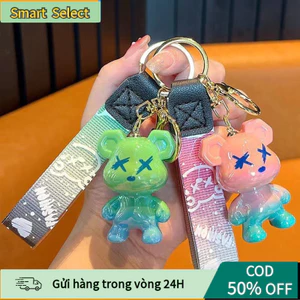 Móc Khoá Gấu Bearbrick Đáng Yêu – Treo Balo, Túi Xách, Trang Trí Xe Cực Xinh