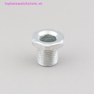 Toplanswatchstore M10 Ống ren có đai ốc cho đèn Vít rỗng Ống kim loại Làm trắng răng Sửa chữa hạt Đèn nền chiếu sáng Phụ kiện kết nối VN