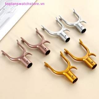 Toplanswatchstore Hợp Kim Nhôm 3 Màu Giá Treo Quần Áo Phụ Kiện Gia Đình Đĩa Giặt Quần Áo Di Động Airing Nĩa Hỗ Trợ VN