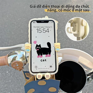 Giá đỡ điện thoại xe đạp điện Khung điều hướng xe máy Takeaway Rider Giá đỡ điện thoại cố định Phong cách mới Giá đỡ chống sốc