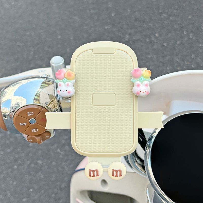 Giá đỡ điện thoại xe đạp điện Khung điều hướng xe máy Takeaway Rider Giá đỡ điện thoại cố định Phong cách mới Giá đỡ chống sốc