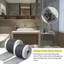 5/10M 70MM Có Thể Cắt Tắm Thoát Tóc Bắt Tự Dính Sàn Thoát Nước Miếng Dán Lưới Dùng Một Lần Lọc Lọc Cho Đồ Dùng Phòng Tắm