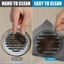 5/10M 70MM Có Thể Cắt Tắm Thoát Tóc Bắt Tự Dính Sàn Thoát Nước Miếng Dán Lưới Dùng Một Lần Lọc Lọc Cho Đồ Dùng Phòng Tắm