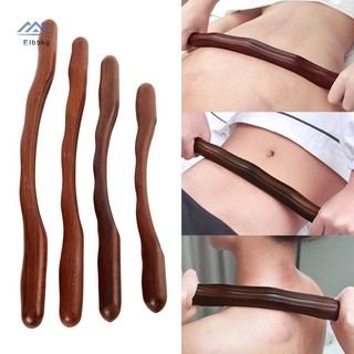 ELBBKG 1 Massage Guasha Cạo Gậy Dụng Cụ Lưng Vai Cổ Eo Chân Massage Dụng Cụ Gỗ Tự Nhiên Nhanh Gua Sha Mới