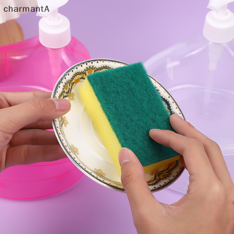 Hộp Đựng Nước Rửa Chén Đa Năng Có Ngăn Đựng Xà Bông-tặng kèm xốp rửa chén