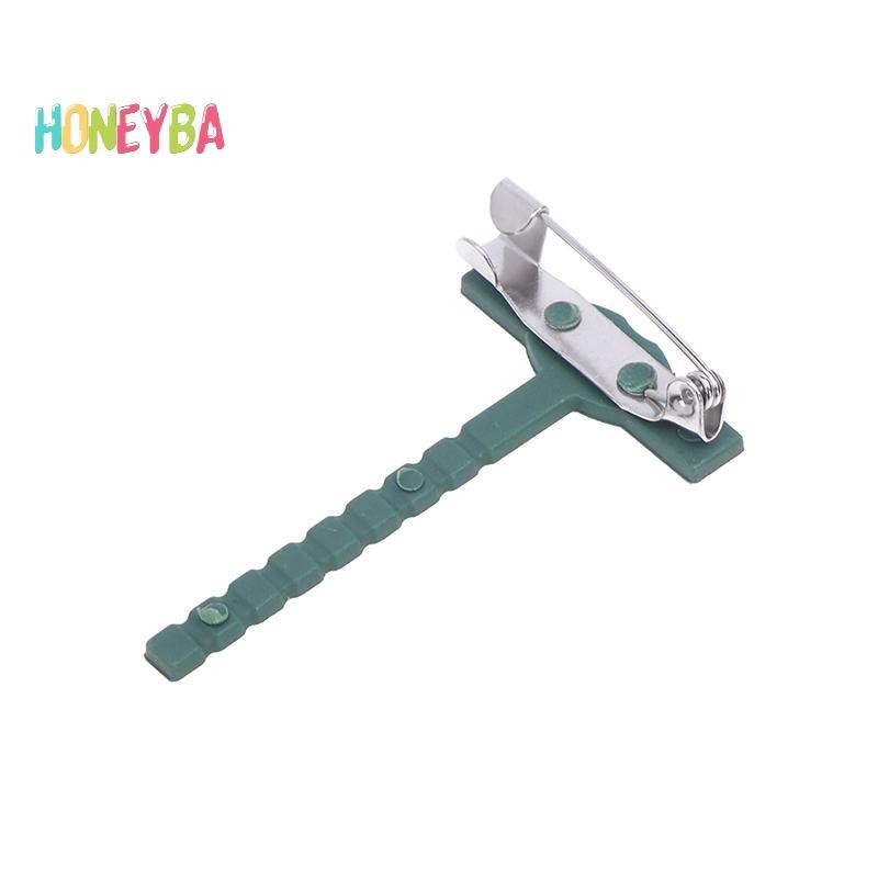 < Honeyba > 10 Cái DIY Nghệ Thuật Cây Hoa Trâm Giá Đỡ Cố Định Kẹp Hình Chữ T Tam Giác Pin Chất Liệu Trang Sức Cưới Làm Đồ Dùng Phụ Kiện