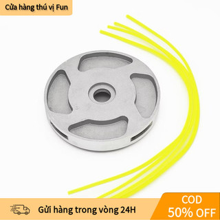 【COD】Phụ kiện đầu cắt cỏ hợp kim nhôm dạng xoáy, dùng dây cước cắt cỏ siêu tiện lợi, lắp vừa nhiều loại máy