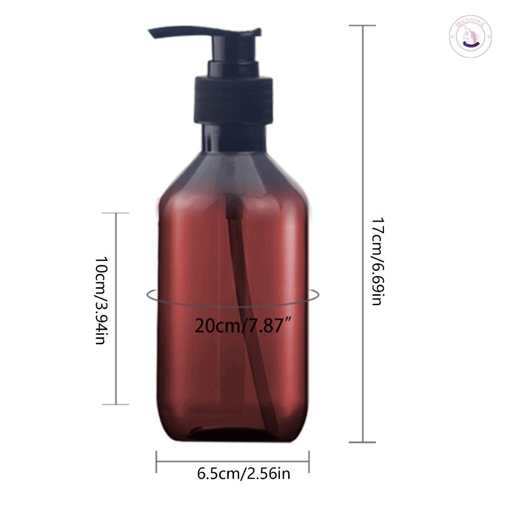 2 Chai Bơm Rỗng 300ml - Hộp Đựng Tinh Dầu Có Thể Tái Sử Dụng Cho Xà Phòng Cơ Thể