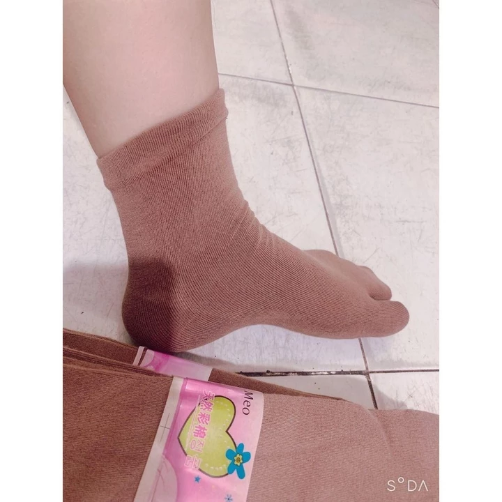 Vớ Nhung Siêu Êm chân chống nắng ,vớ thái ủ kem mềm mịn co giãn tốt dolot ngoc tất da vớ chân tất da tất lót – 6