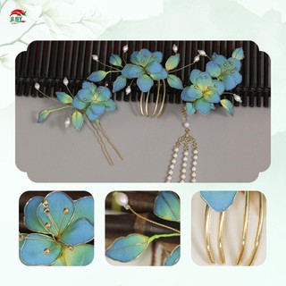 Kẹp tóc phong cách Trung Hoa, chống trơn trượt ổn định - Perfect cho đám cưới & sinh nhật