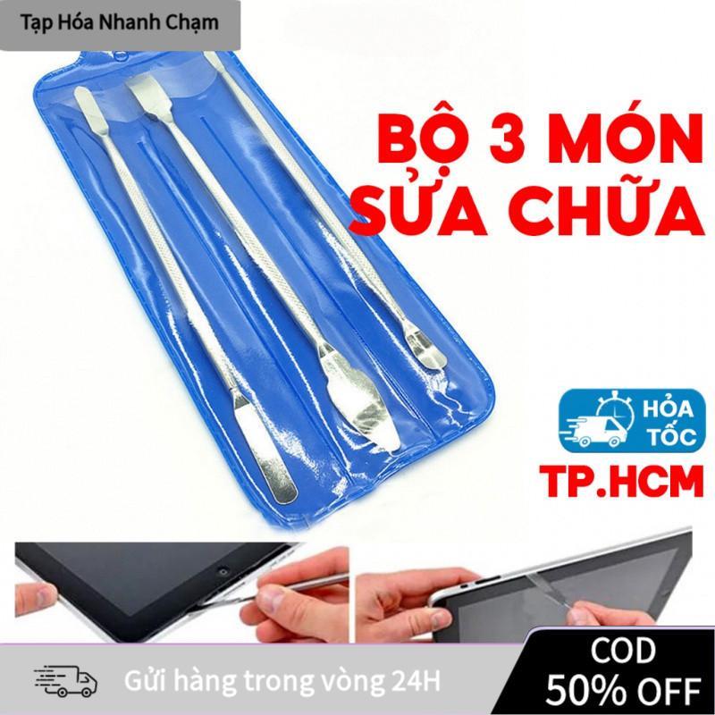 【COD】"Bộ Cậy Mở 3 Món Đồ Điện Tử – Tháo Lắp Laptop, Điện Thoại, Máy Tính Bảng Không Trầy Xước  "