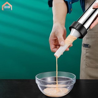 Acutuna Bộ dụng cụ làm xúc xích Tiện ích Dễ dàng làm sạch Handmade Dung tích lớn Di động Dễ dàng sử dụng Dụng cụ làm đầy chống trượt để nấu ăn tại nhà