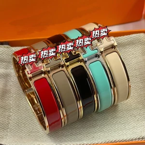 Vòng tay thép titan cổ điển, không phai màu, phù hợp cho nam và nữ