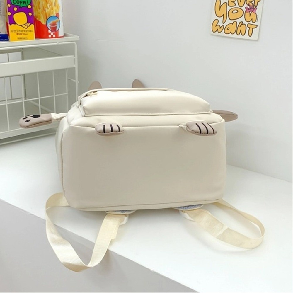 Ba lô tạo kiểu mèo GUSTAVA, Túi ba lô Lolita chống thấm nước, Ba lô học sinh dung tích cao thiết kế cho mèo
