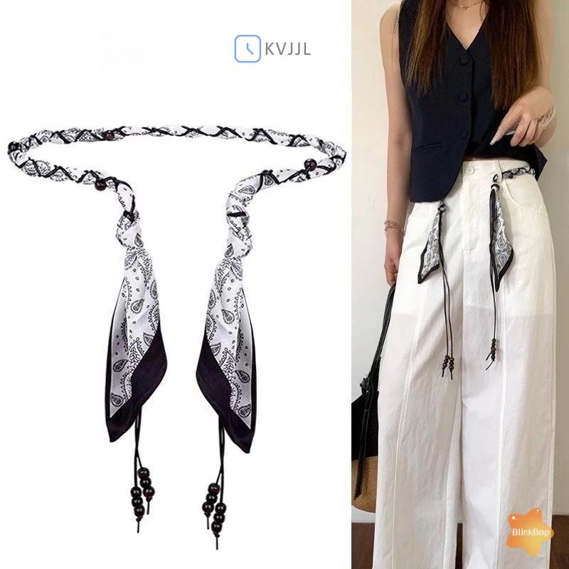 Thắt lưng da mỏng mới cho quần jean và váy
