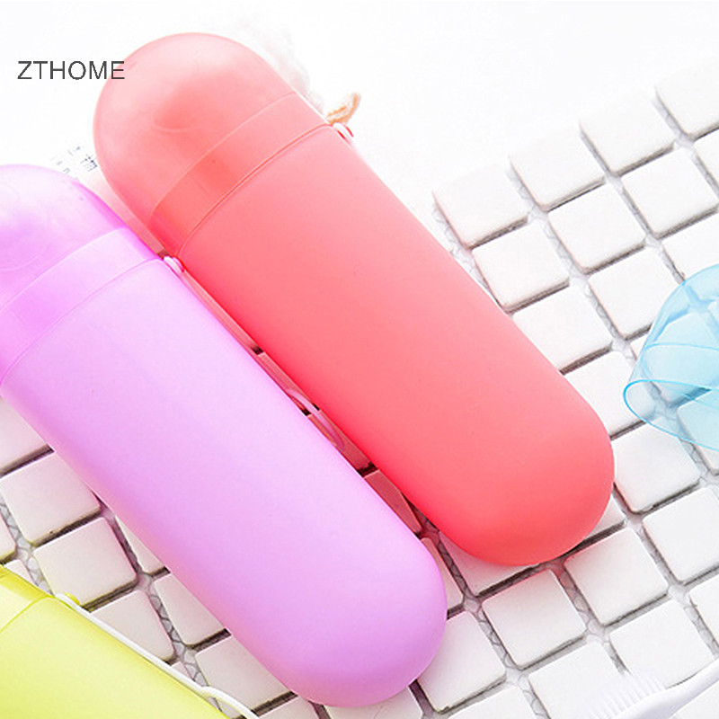 Zthome Di Động Du Lịch Kem Đánh Răng Giá Đỡ Bàn Chải Đánh Răng Phụ Kiện Phòng Tắm Hộ Gia Đình Bảo Quản Ngoài Trời Giá Đỡ Tổ Chức Cho Phòng Tắm HOT