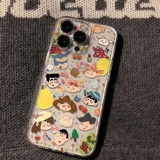 Anime Crayons Shin-chans Ốp Điện Thoại Ngộ nghĩnh Cho OPPO RENO 11 10 Pro 11F 8 7 6 5 7Z 8Z 2F 2Z Vỏ Hoạt Hình TPU Dễ Thương Mềm Trong Suốt Nhật Bản