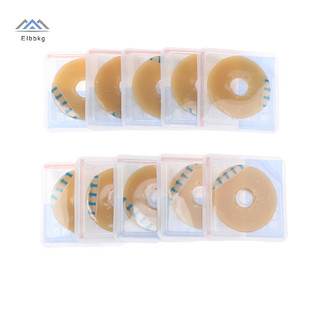 ELBBKG 10 Chiếc Ostomy Túi Dán Đế Tròn Stoma Vòng Chống Rò Rỉ Ngăn Ngừa Bảo Vệ Da Mới