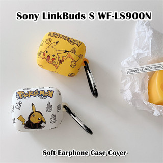 【 imamura 】 Dành Cho Sony LinkBuds S WF-LS900N Ốp Lưng Silicon Mềm Vỏ Tai Nghe TPU Anime Hoạt Hình
