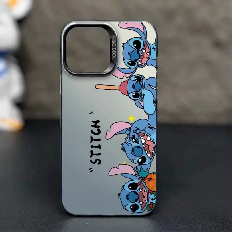 Ốp Điện Thoại Mạ Điện Mờ Màu Trơn Cho OPPO A60 A12e A7 AX7 A5S AX5S A3S A77S F11 F19 F17 Pro Reno 7 Lite 7Z Vỏ Bảo Vệ Ống Kính Little Monster Stitch