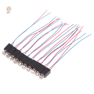 TWE 5 Cái 4mm * 8mm 0408 Động cơ rung siêu nhỏ 3V Động cơ không lõi cốc rỗng VN